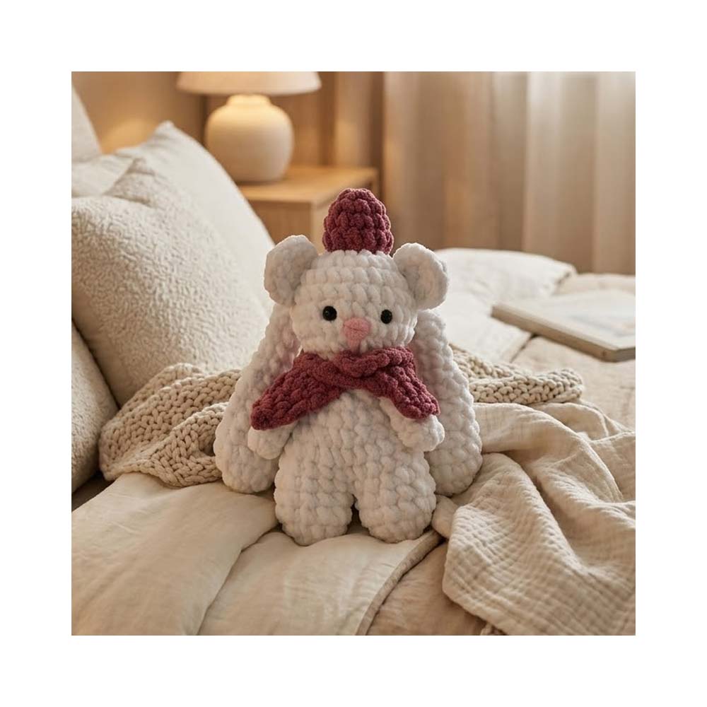 Crochet Plushies-Forest Suu White