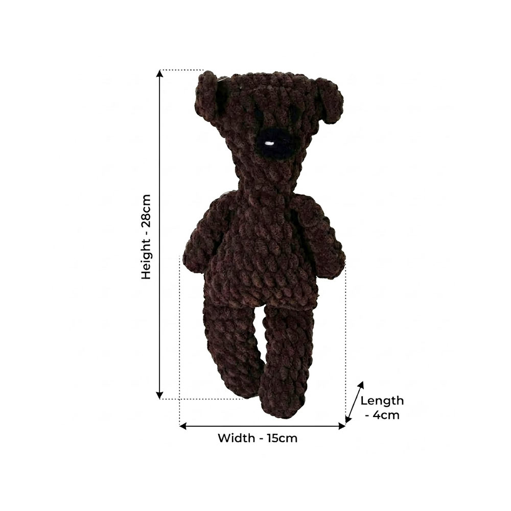 Crochet Plushies-Bear-Measurements