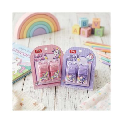 Rainbow-Unicorn-Roller-Cute Eraser