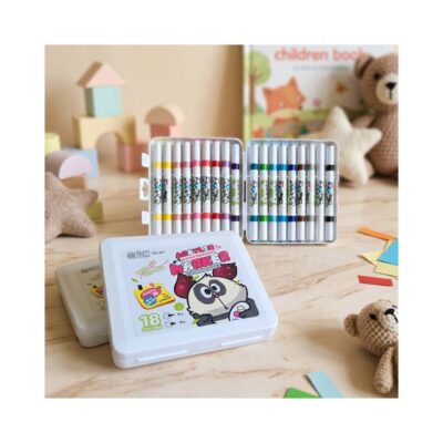 Acrylic-washable-Marker-Dual-Tip-Set-of-18-Colors