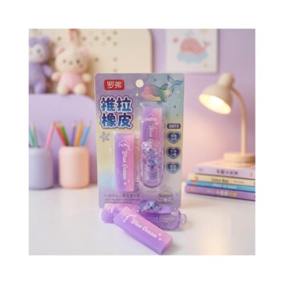 Dolphin-Erasers Purple and Pink