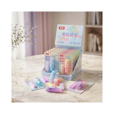 Dolphin-Erasers pastel colors